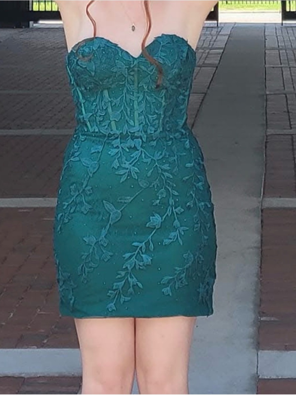 Stacees Sheath/Column Sweetheart Short/Mini Tulle Homecoming Dress